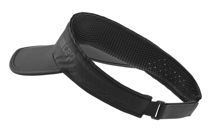 CEP Running Visor Black Unisex One Size