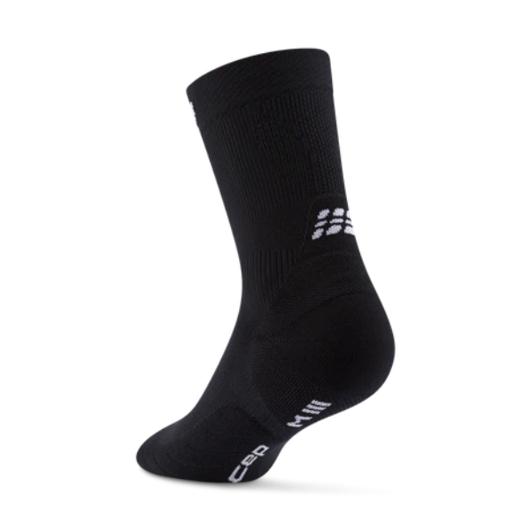 CEP RUN SOCK MID CUT 5.0 BLACK MEN