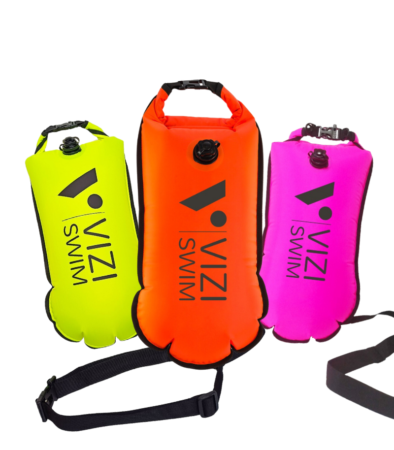 VIZI SWIM SAFETY BUOY 28L FLUORO GREEN