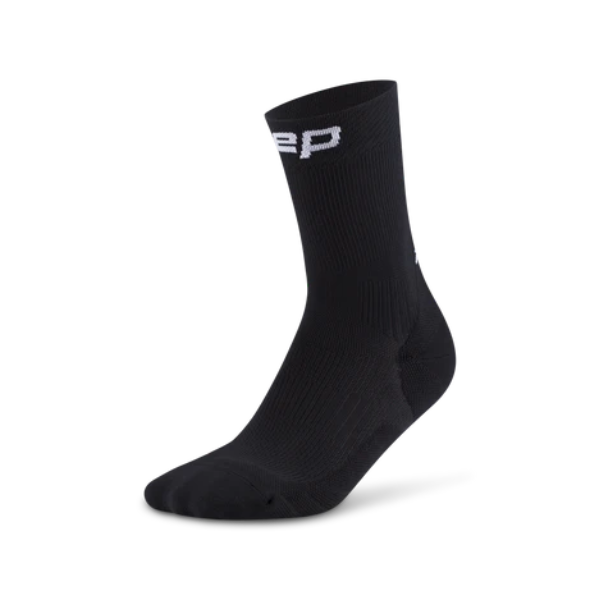 CEP RUN SOCK MID CUT 5.0 BLACK WOMEN