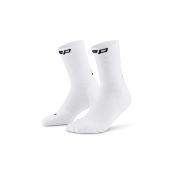 CEP RUN SOCK MID CUT 5.0 WHITE WOMEN