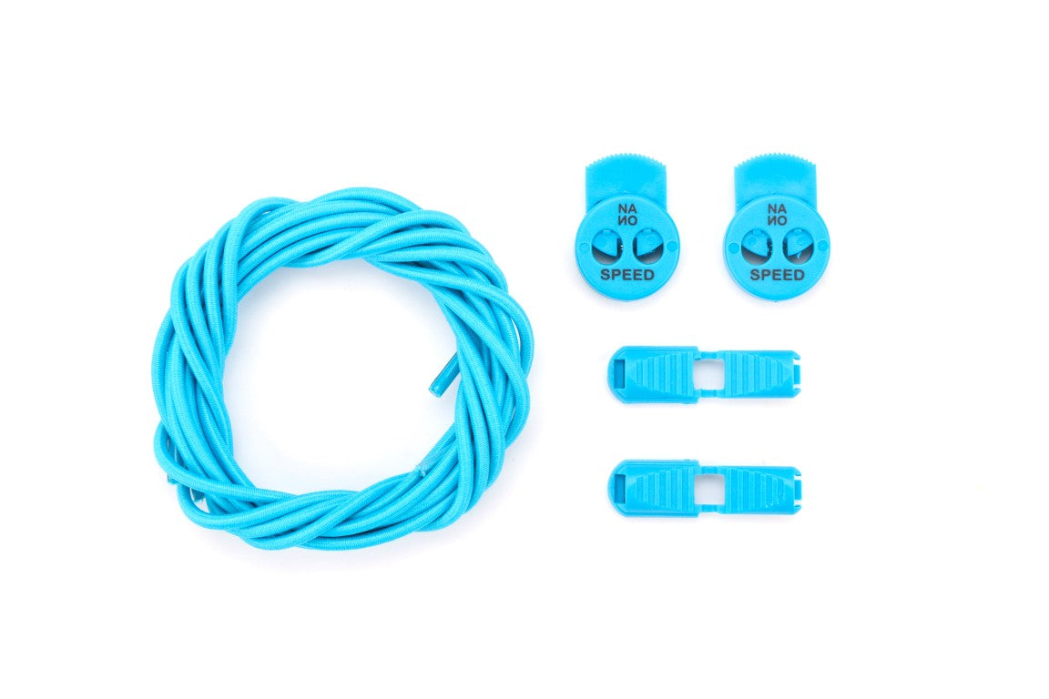 NANO SPEED LACES AQUA BLUE