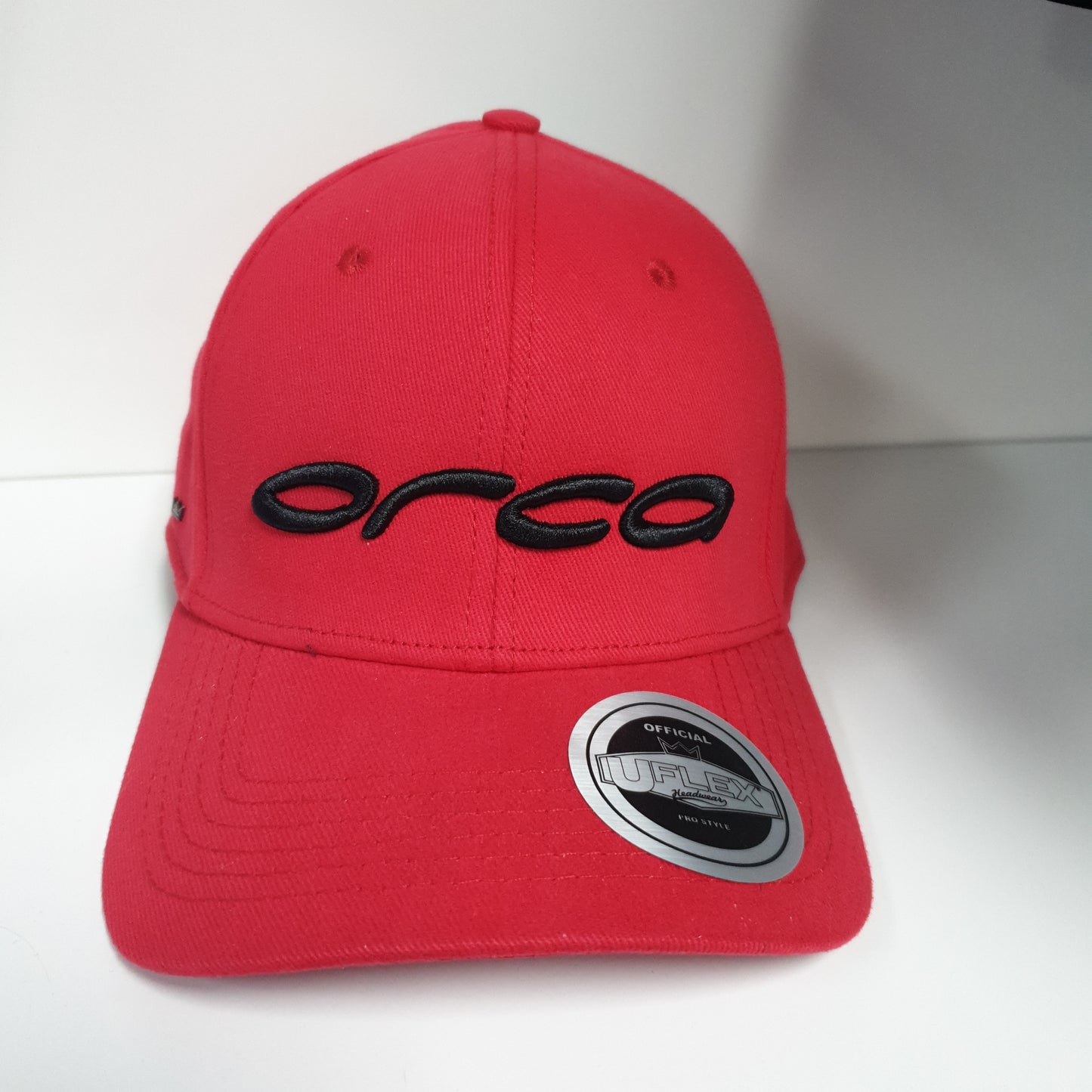 ORCA CASUAL CAP RED BLACK S/M