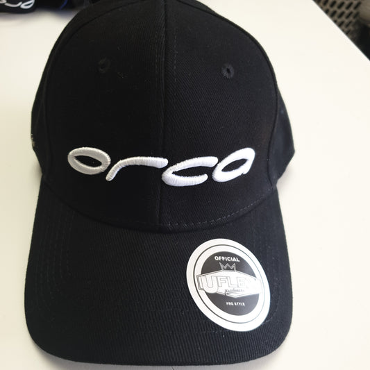 ORCA CASUAL CAP BLACK WHITE