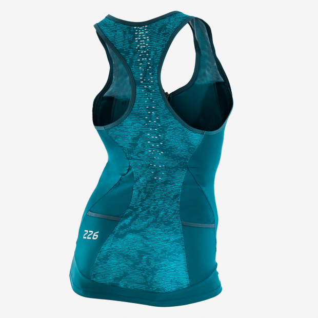 Womens 226 Singlet BLNV - Fluidlines