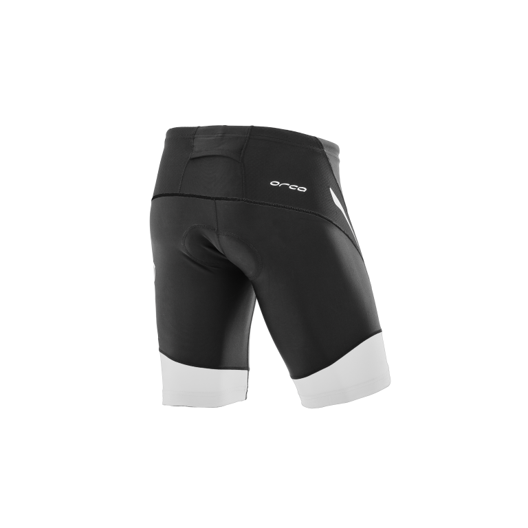 MENS CORE TRI SHORT BK-WH - Fluidlines