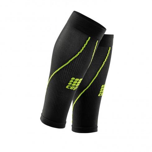 CEP Pro+ Calf Sleeve 2.0 Black/Green Men - Fluidlines