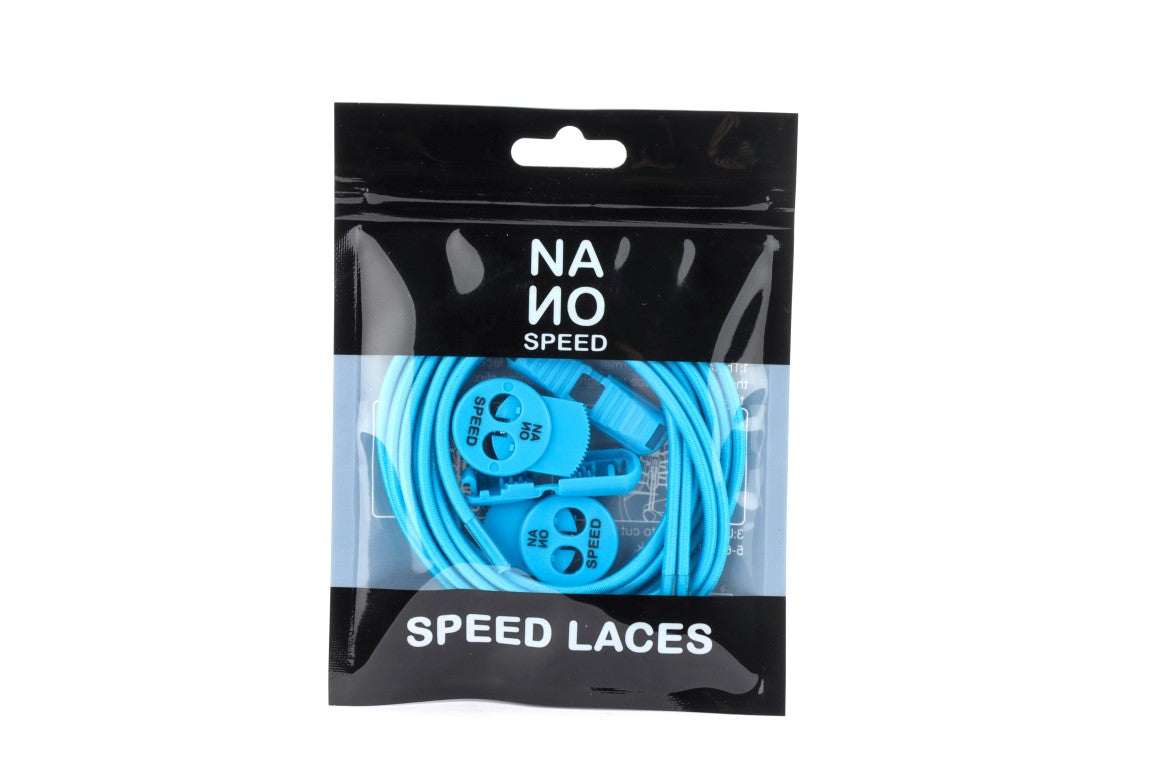 NANO SPEED LACES AQUA BLUE