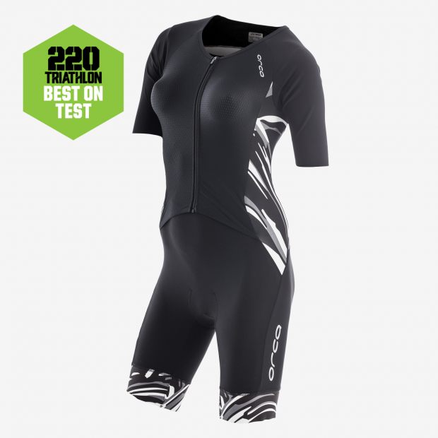 WOMENS 226 SHORT SLEEVE RACE SUIT BK-WH - Fluidlines