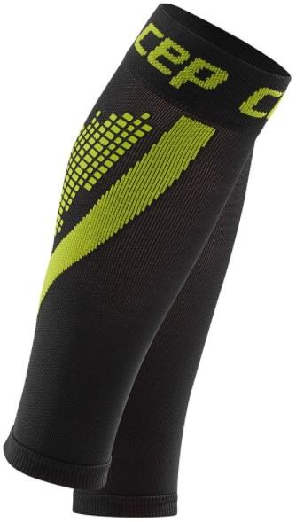 CEP nighttech calf sleeves, green, men - Fluidlines