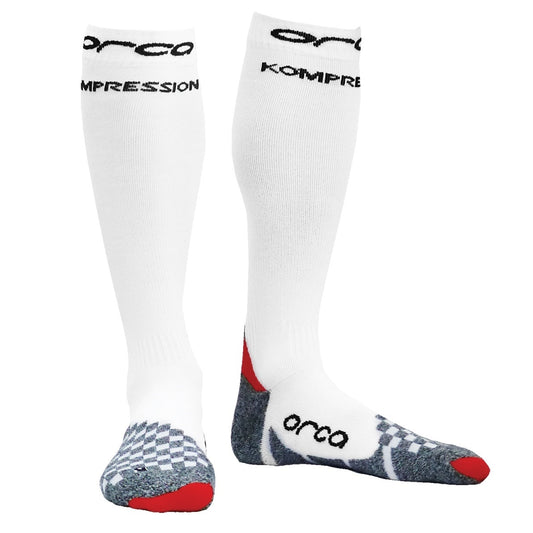 Orca Compression Socks White