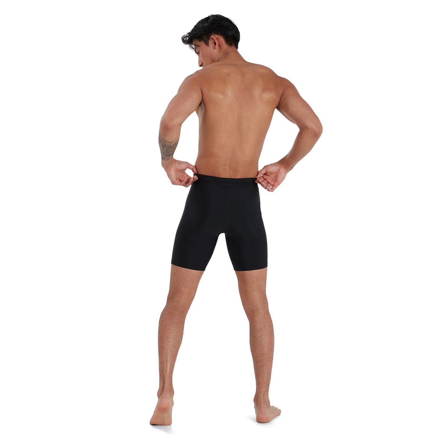 SPEEDO MENS ESSENTIAL ENDURANCE PLUS JAMMER BLACK