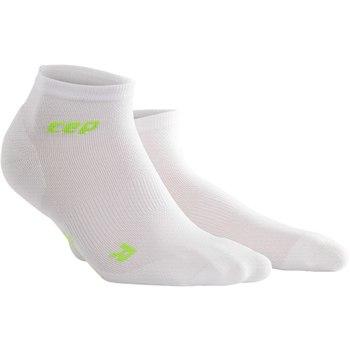 CEP Dynamic+Ultralight low-cut Sock White/Green Woman - Fluidlines