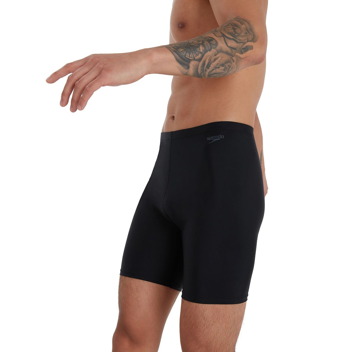 SPEEDO MENS ESSENTIAL ENDURANCE PLUS JAMMER BLACK