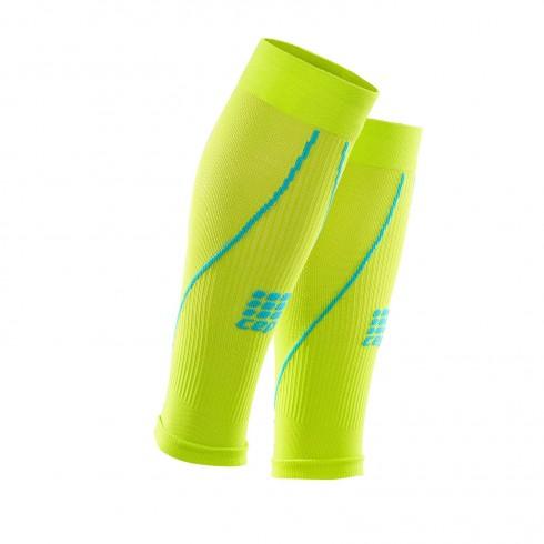 CEP Pro+ Calf Sleeve 2.0 Lime Hawaii Blue Men - Fluidlines