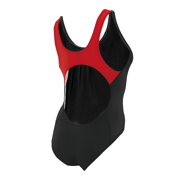 ORCA WOMENS SWIMSUIT BLUE RED - Fluidlines