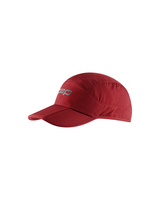 CEP RUN FOLDABLE CAP BURGUNDY