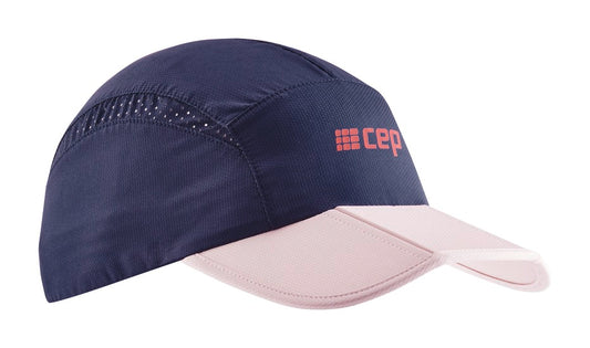 CEP Running Cap Dark Blue/Cream Unisex One Size