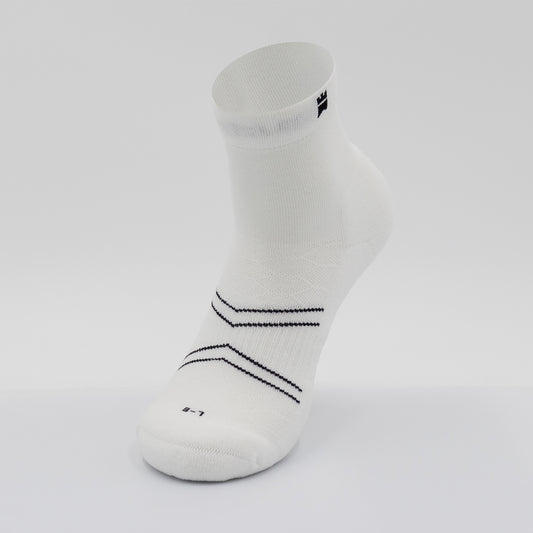 Trainers Plain White & Black