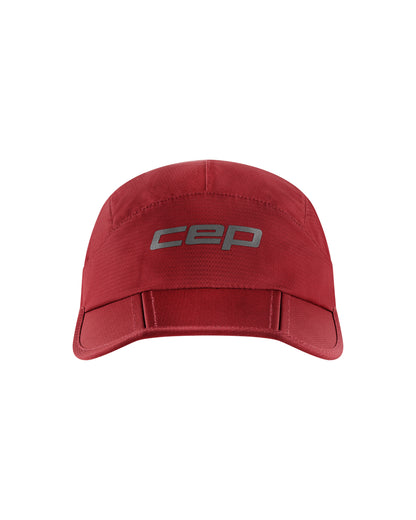 CEP RUN FOLDABLE CAP BURGUNDY