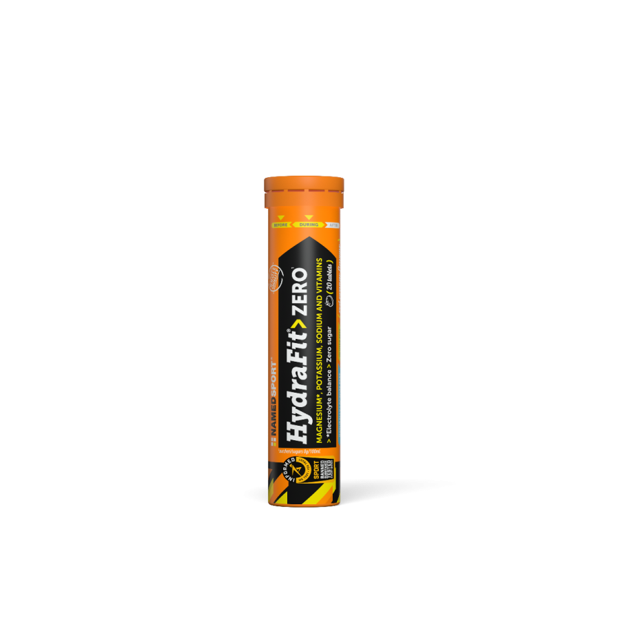NAMEDSPORT HYDRAFIT RED ORANGE ZERO TABS 20