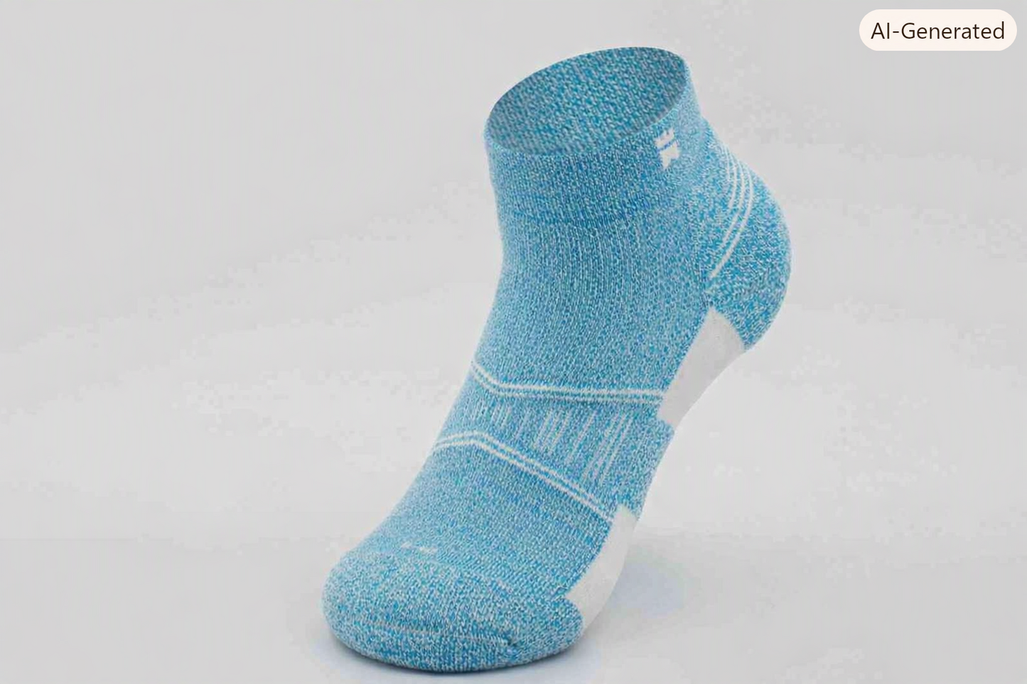 Active X Turquoise White Mélange & Black