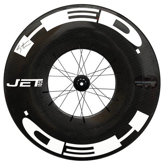 JET 180 REAR 24 SPOKE PLUS 25MM DISK BRAKE 12MM THRU AXLE 700c SHIMANO