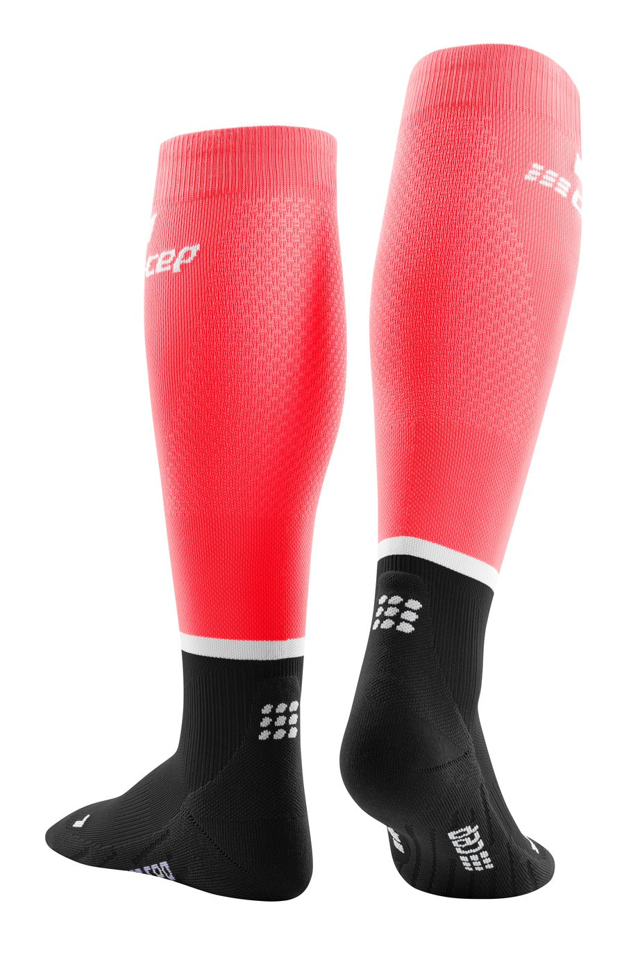 CEP Run Sock Tall 4.0 Pink/Black Women