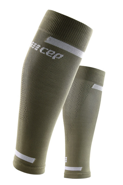 CEP Run Calf Sleeve 4.0 Olive Men