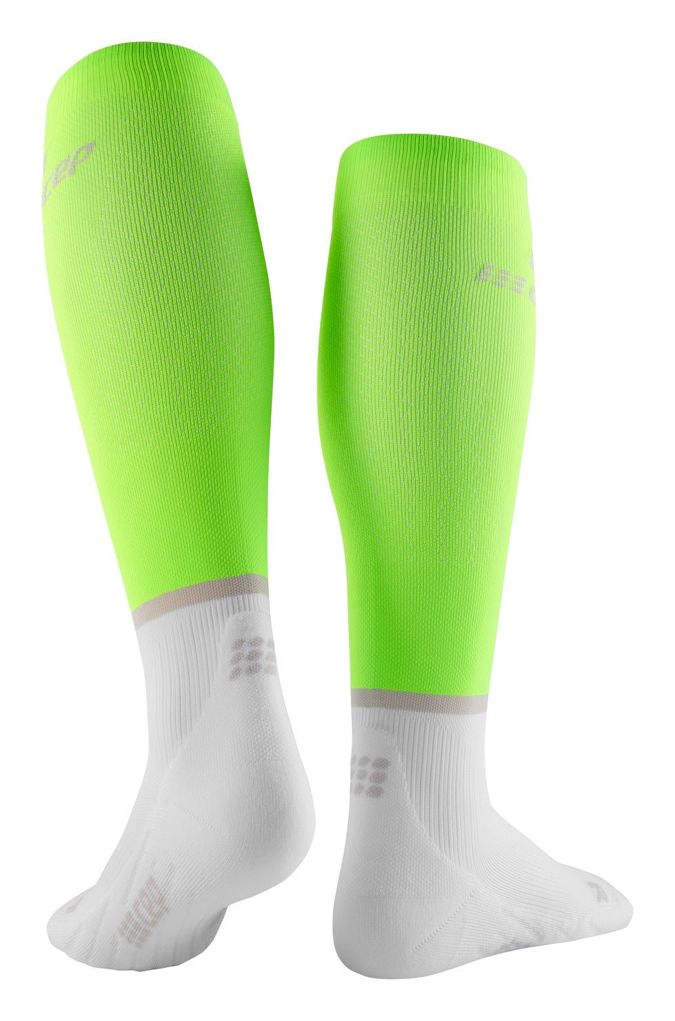 CEP Run Sock Tall 4.0 Green/White Men