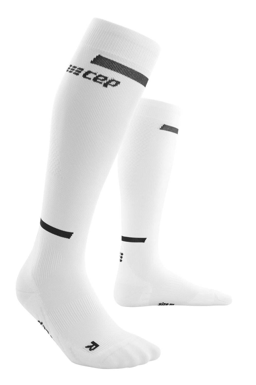 CEP Run Sock Tall 4.0 White Men