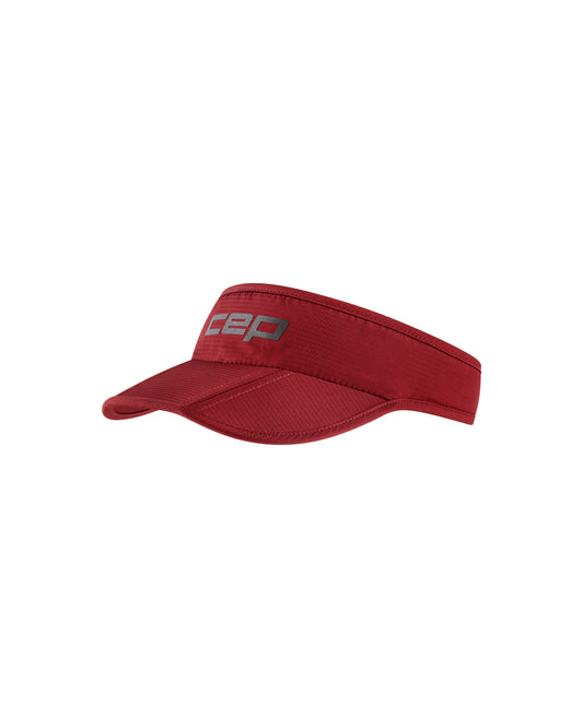 CEP RUN FOLDABLE VISOR BURGUNDY
