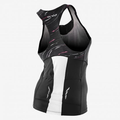 WOMENS CORE SUPPORT SINGLET BKWH - Fluidlines