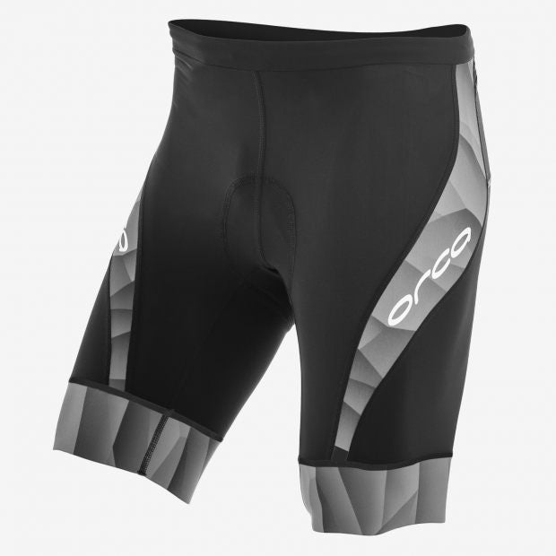 MENS 226 TRI SHORT BK-WH - Fluidlines