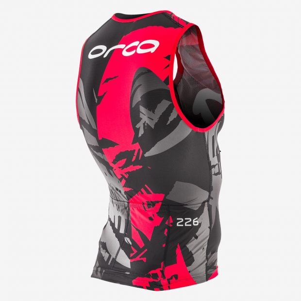 MENS 226 TRI TANK BK-RD - Fluidlines