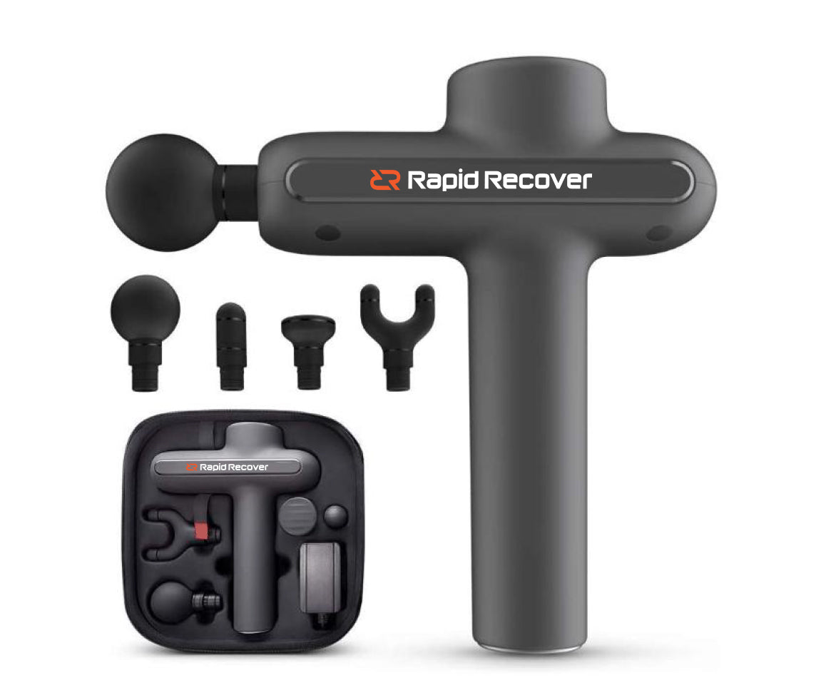 RAPID RECOVER DEEP TISSUE PERCUSSION MASSAGE GUN PRO