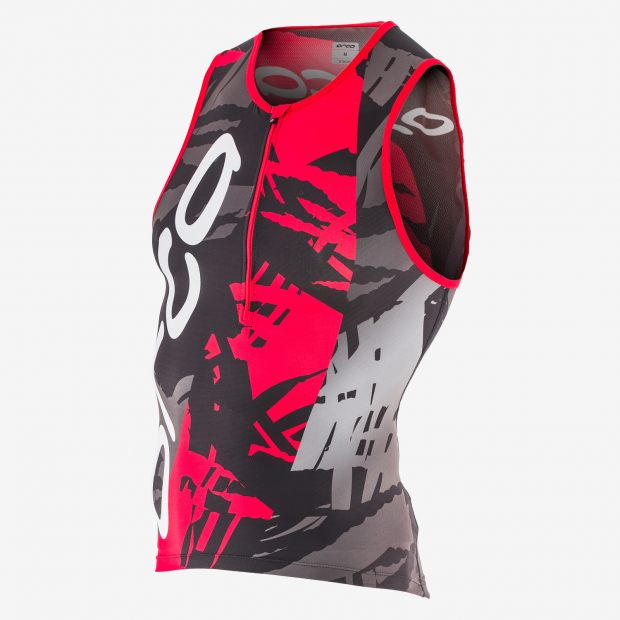 MENS 226 TRI TANK BK-RD - Fluidlines