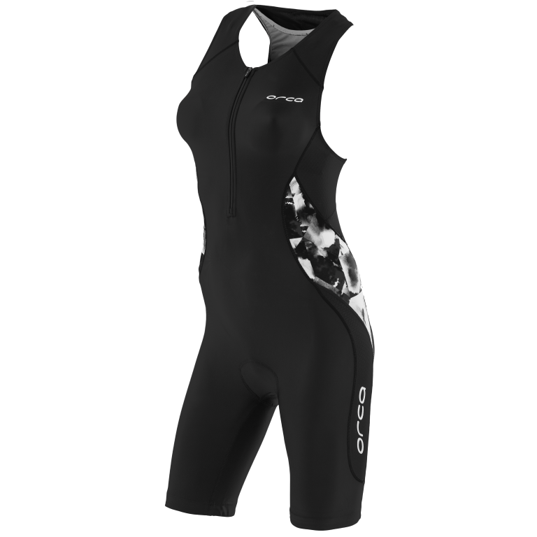 WOMENS CORE TRISUIT BK-WH - Fluidlines