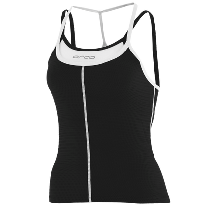 WOMENS 226 SINGLET BK-WH - Fluidlines