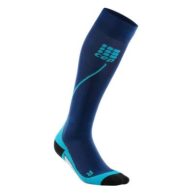 CEP Pro + Run Sock 2.0 Deep Ocean/Hawaii Blue, Women