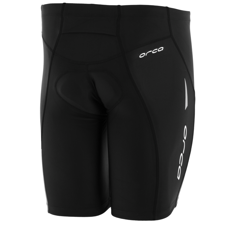 MENS CORE TRI SHORT BK-WH - Fluidlines