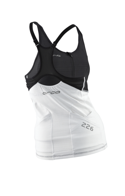 WOMENS 226 SUPPORT SINGLET BKWH - Fluidlines