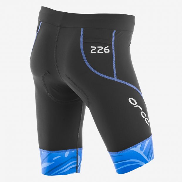 WOMENS 226 TRI SHORT BK-AQ - Fluidlines