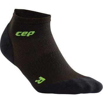 CEP Dynamic+Ultralight low-cut Sock Black/Green Woman - Fluidlines