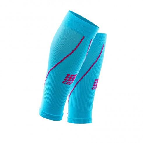 CEP Pro+ Calf Sleeve 2.0 Hawaii Blue/Pink Woman - Fluidlines