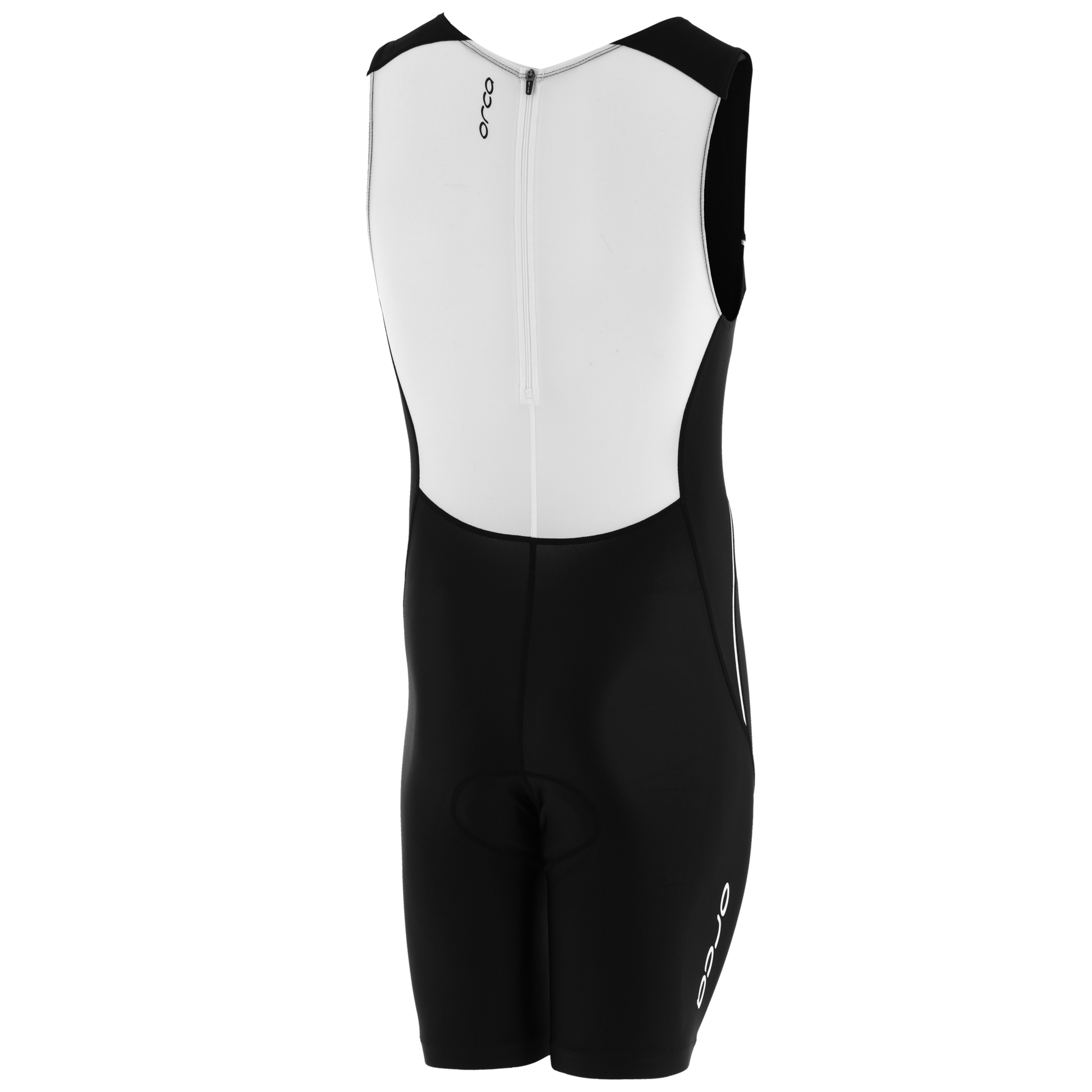 MENS CORE REARZIP TRISUIT BKWH - XS - Fluidlines