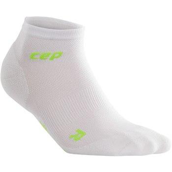 CEP Dynamic+Ultralight low-cut Sock White/Green Woman - Fluidlines