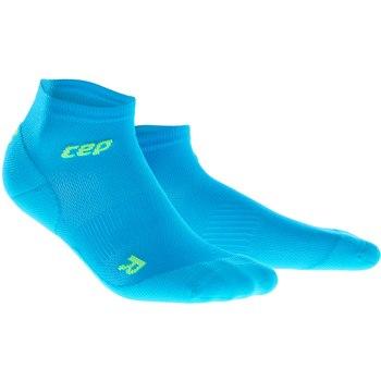 CEP Dynamic+Ultralight low-cut Sock Electric Blue/Green Woman - Fluidlines